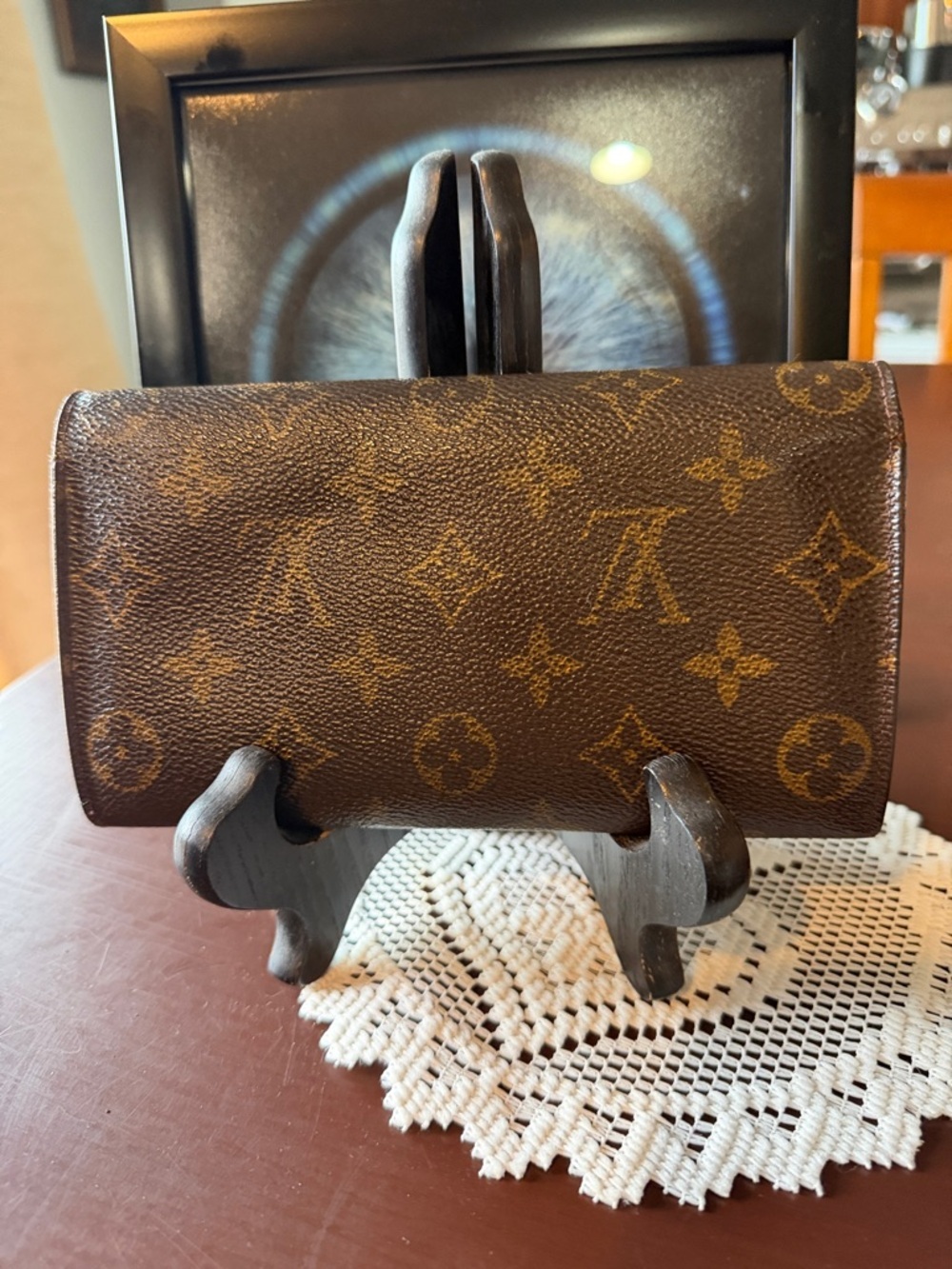 Louis Vuitton Brown Monogram Snap Wallet - Picture 2 of 9